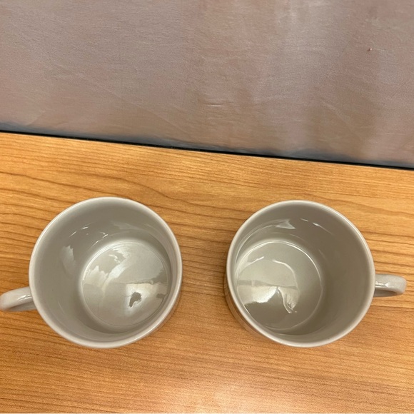 Vintage Gibson Royal Duchess Blue Navy China Set of 2 Coffee Tea Mugs Cup 1990's - Picture 4 of 9